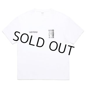 画像: WACKO MARIA/MR.BROTHERS CUT CLUB / WASHED HEAVY WEIGHT T-SHIRT（WHITE）［プリントT-25春夏］
