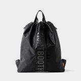 画像: TIGHTBOOTH/LOGO KNAPSAC（Black）［ナップサック-25夏］
