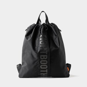 画像: TIGHTBOOTH/LOGO KNAPSAC（Black）［ナップサック-25夏］