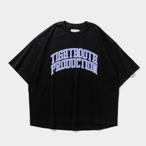 画像: TIGHTBOOTH/COLLEGE S/S T-SHIRT（Black）［カレッジT-25夏］