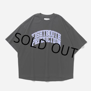 画像: TIGHTBOOTH/COLLEGE S/S T-SHIRT（Black）［カレッジT-25夏］