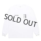画像: WACKO MARIA/MR.BROTHERS CUT CLUB / WASHED HEAVY WEIGHT LONG SLEEVE T-SHIRT（WHITE）［プリント長袖T-25春夏］