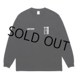 画像: WACKO MARIA/MR.BROTHERS CUT CLUB / WASHED HEAVY WEIGHT LONG SLEEVE T-SHIRT（BLACK）［プリント長袖T-25春夏］