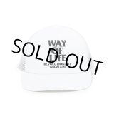 画像: RATS/MESH CAP "WAY OF LIFE"（WHITE）［メッシュキャップ-25春夏］
