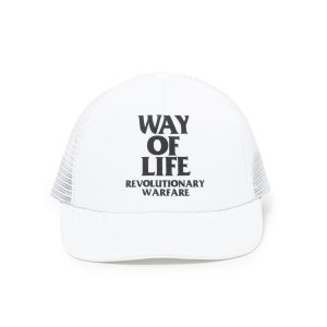 画像: RATS/MESH CAP "WAY OF LIFE"（WHITE）［メッシュキャップ-25春夏］