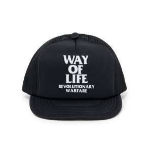 画像: RATS/MESH CAP "WAY OF LIFE"（BLACK）［メッシュキャップ-25春夏］