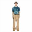 画像3: DAIRIKU/Tuck In Denim Transcription Knit（Indigo）［タックインデニムプリントニット-25秋冬］ (3)