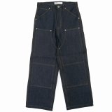 画像: DAIRIKU/Rigid Painter Denim Wide Pants（Indigo）［リジッドペインターデニムワイドパンツ-25秋冬］