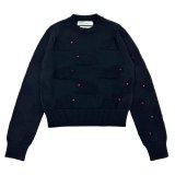 画像: DAIRIKU/Red-eyed Rabbit Tite Knit（Black）［ラビットタイトニット-25秋冬］