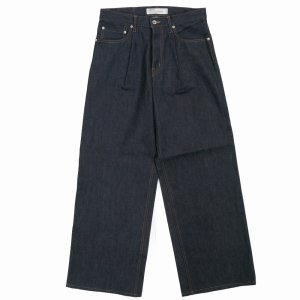 画像: DAIRIKU/"Wide" Rigid Denim Pants（Indigo）［"ワイド"リジッドデニムパンツ-25秋冬］