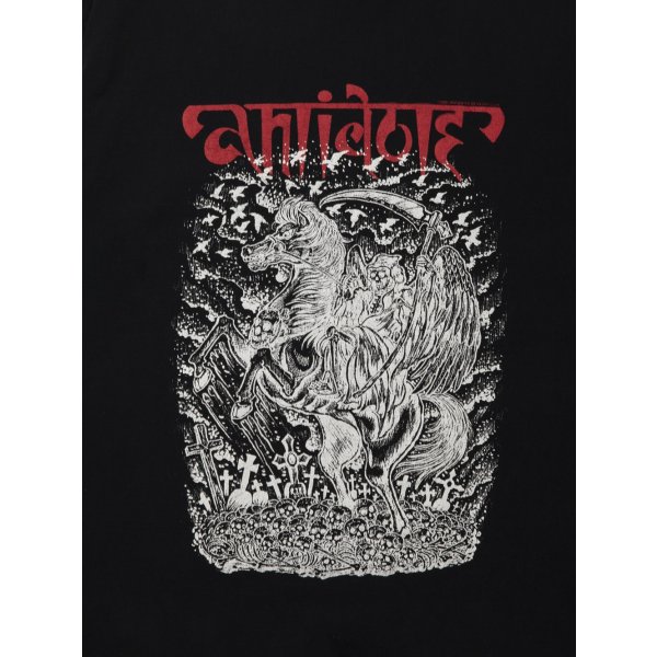 画像4: ANTIDOTE BUYERS CLUB/Fade Wash L/S Tee（Grim Reaper）（Black） (4)