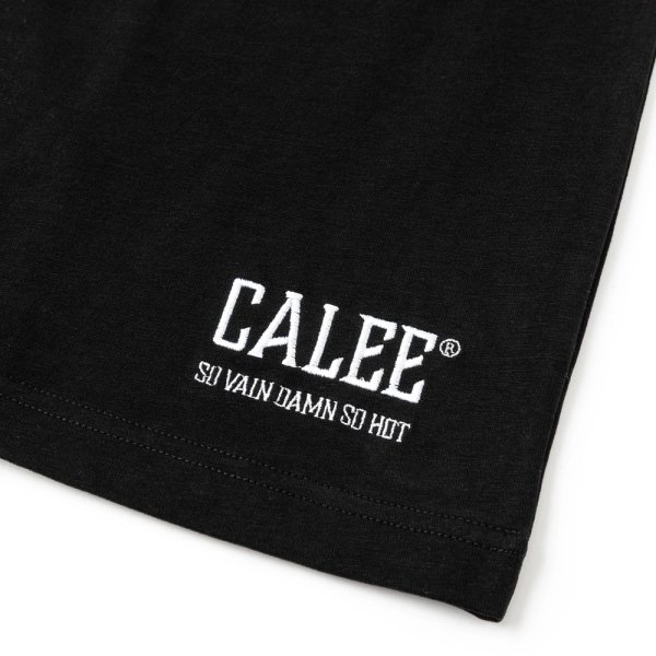 画像3: CALEE/CALEE NATIONAL LOGO TEE ＜REGULAR FIT＞（BLACK）［レギュラーフィットT-25春夏］ (3)