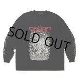 画像: ANTIDOTE BUYERS CLUB/Fade Wash L/S Tee（Grim Reaper）（Black）