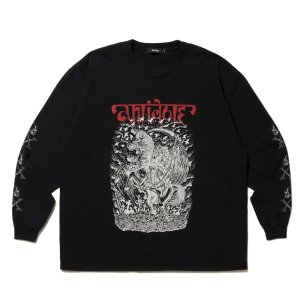 画像: ANTIDOTE BUYERS CLUB/Fade Wash L/S Tee（Grim Reaper）（Black）