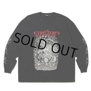 画像: ANTIDOTE BUYERS CLUB/Fade Wash L/S Tee（Grim Reaper）（Black）