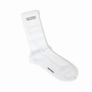画像: WACKO MARIA/SKATER SOCKS（WHITE）［スケーターソックス-25秋冬］