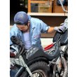 画像5: PORKCHOP/PCGS WORK SHIRT（BLUE GRAY）［ワークシャツ-25春夏］ (5)