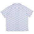 画像2: PORKCHOP/PORK AOP SHIRT（WHITE）［総柄シャツ-25春夏］ (2)