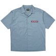 画像1: PORKCHOP/PCGS WORK SHIRT（BLUE GRAY）［ワークシャツ-25春夏］ (1)