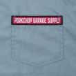 画像4: PORKCHOP/PCGS WORK SHIRT（BLUE GRAY）［ワークシャツ-25春夏］ (4)