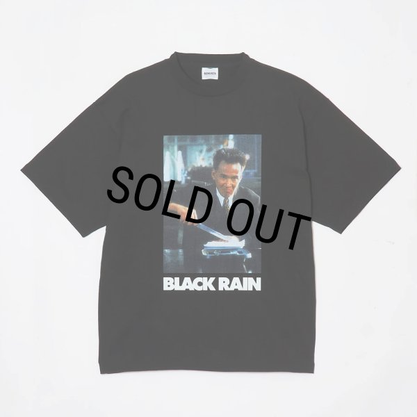 画像1: BUENA VISTA/BLACK RAIN tee uno（BLACK）［プリントT-25秋冬］ (1)