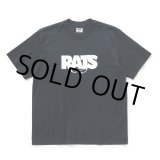 画像: RATS/BOX LOGO TEE（BLACK）［ボックスロゴT-25秋冬］