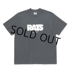 画像: RATS/BOX LOGO TEE（BLACK）［ボックスロゴT-25秋冬］