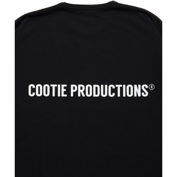 COOTIE PRODUCTIONS/Dry Tech Jersey Oversized L/S Tee（Black