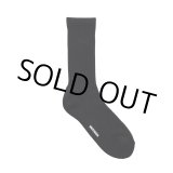 画像: WACKO MARIA/SPORTS SOCKS（BLACK）［スポーツソックス-25秋冬］