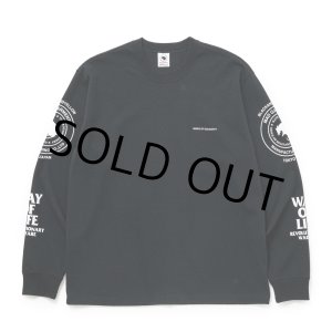 画像: RATS/TWO WHEEL L/S TEE（BLACK）［ツーホイール長袖T-25秋冬］