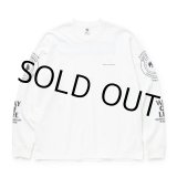 画像: RATS/TWO WHEEL L/S TEE（WHITE）［ツーホイール長袖T-25秋冬］
