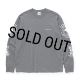 画像: RATS/TWO WHEEL L/S TEE（CHARCOAL）［ツーホイール長袖T-25秋冬］