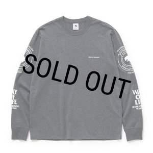 画像: RATS/TWO WHEEL L/S TEE（CHARCOAL）［ツーホイール長袖T-25秋冬］