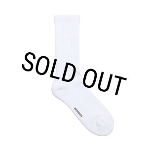 画像: WACKO MARIA/SPORTS SOCKS（WHITE）［スポーツソックス-25秋冬］