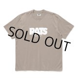 画像: RATS/BOX LOGO TEE（KHAKI）［ボックスロゴT-25秋冬］