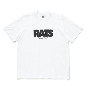 画像: RATS/BOX LOGO TEE（WHITE）［ボックスロゴT-25秋冬］