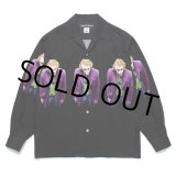 画像: WACKO MARIA/THE DARK KNIGHT TRILOGY / HAWAIIAN SHIRT（BLACK）［ハワイアンシャツ-25秋冬］