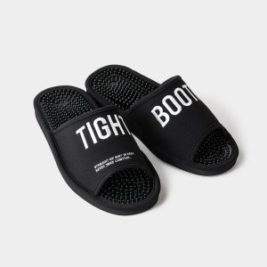 画像: TIGHTBOOTH/KENKO ROOM SANDALS（Black）［ルームサンダル-25夏］