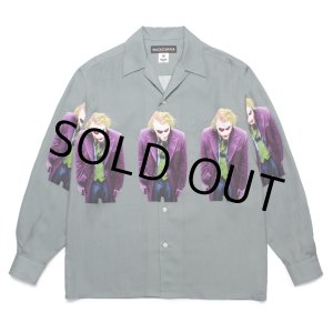 画像: WACKO MARIA/THE DARK KNIGHT TRILOGY / HAWAIIAN SHIRT（GRAY）［ハワイアンシャツ-25秋冬］