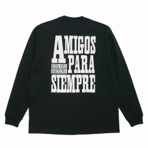 画像: BUENA VISTA/AMIGOS L/S（BLACK）［プリント長袖T-25秋冬］