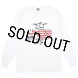画像: PORKCHOP/SLOGAN L/S TEE（WHITE）［スローガン長袖T-25秋冬］