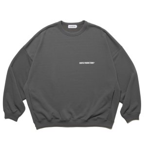 画像: COOTIE PRODUCTIONS/Dry Tech Oversized Sweat Crew（Gray）［ドライテックスウェットクルー-25秋冬］