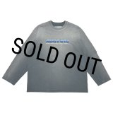 画像: DAIRIKU/"PARADOX" Emboidery Swithing Tee（Black）［刺繍スイッチング長袖T-25秋冬］