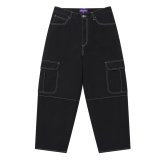 画像: BlackEyePatch/URBAN ARROWS BAGGY CARGO PANTS（BLACK）