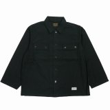 画像: WACKO MARIA/ARMY SHIRT（BLACK）［アーミーシャツ-25秋冬］