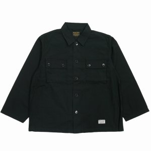 画像: WACKO MARIA/ARMY SHIRT（BLACK）［アーミーシャツ-25秋冬］