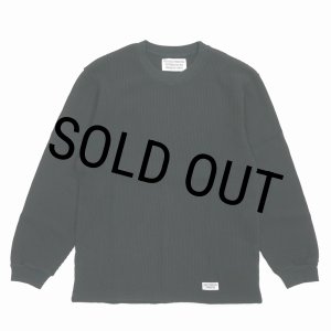 画像: WACKO MARIA/THERMAL SHIRT（BLACK）［サーマル長袖-25秋冬］
