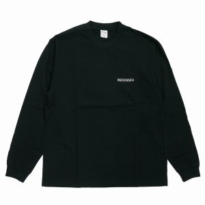 画像: WACKO MARIA/WASHED HEAVY WEIGHT LONG SLEEVE T-SHIRT（BLACK）［刺繍長袖T-25秋冬］