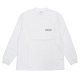 画像: WACKO MARIA/WASHED HEAVY WEIGHT LONG SLEEVE T-SHIRT（WHITE）［刺繍長袖T-25秋冬］