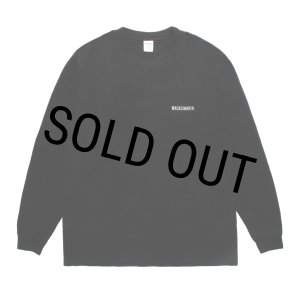 画像: WACKO MARIA/WASHED HEAVY WEIGHT LONG SLEEVE T-SHIRT（BLACK）［刺繍長袖T-25秋冬］
